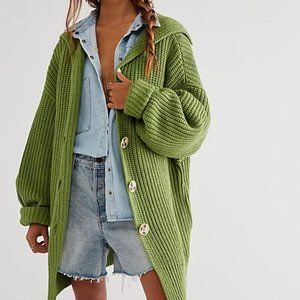 NWOT Free People Swim Too Deep Cardi - Julep
